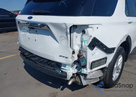 2022 Ford Explorer Xlt z USA, uszkodzony, nr VIN 1FMSK8DH2NGA79232